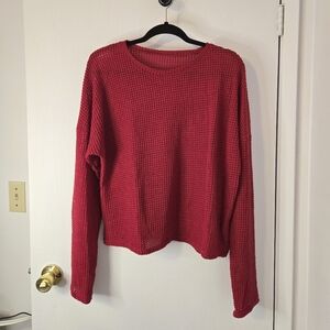 SHEIN red size L lounge set - BNWOT